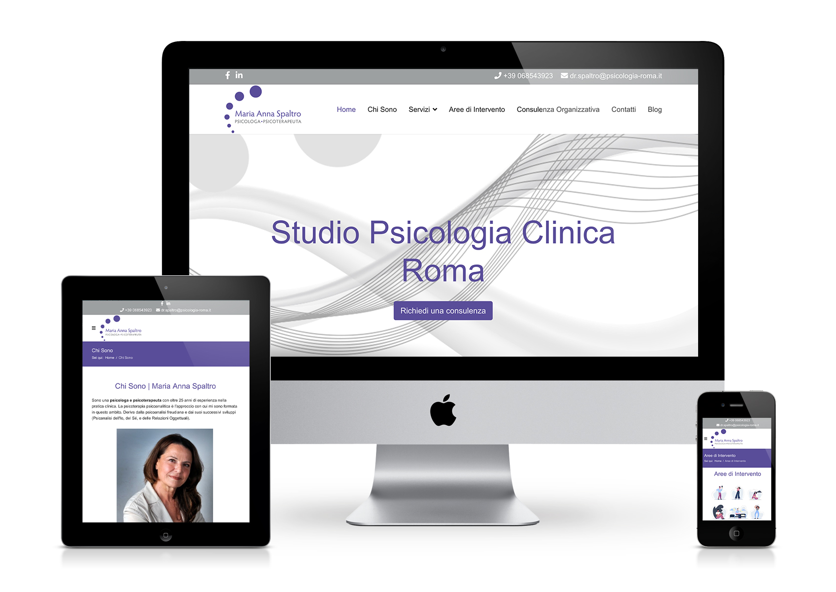 sito web psicologia roma studio psicologico