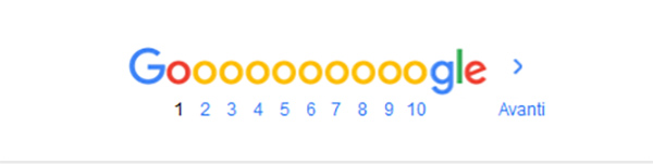 vai avanti nelle pagine di google