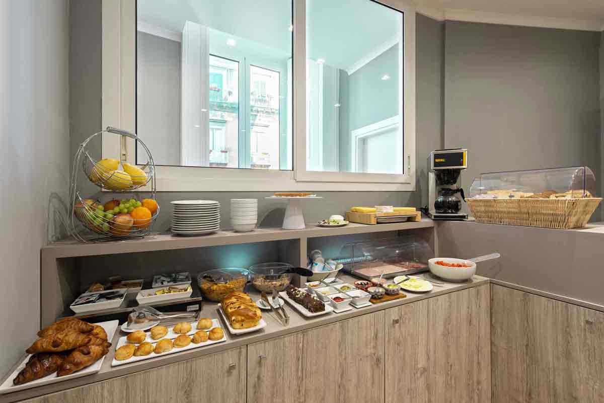 fotografia colazione bed and breakfast