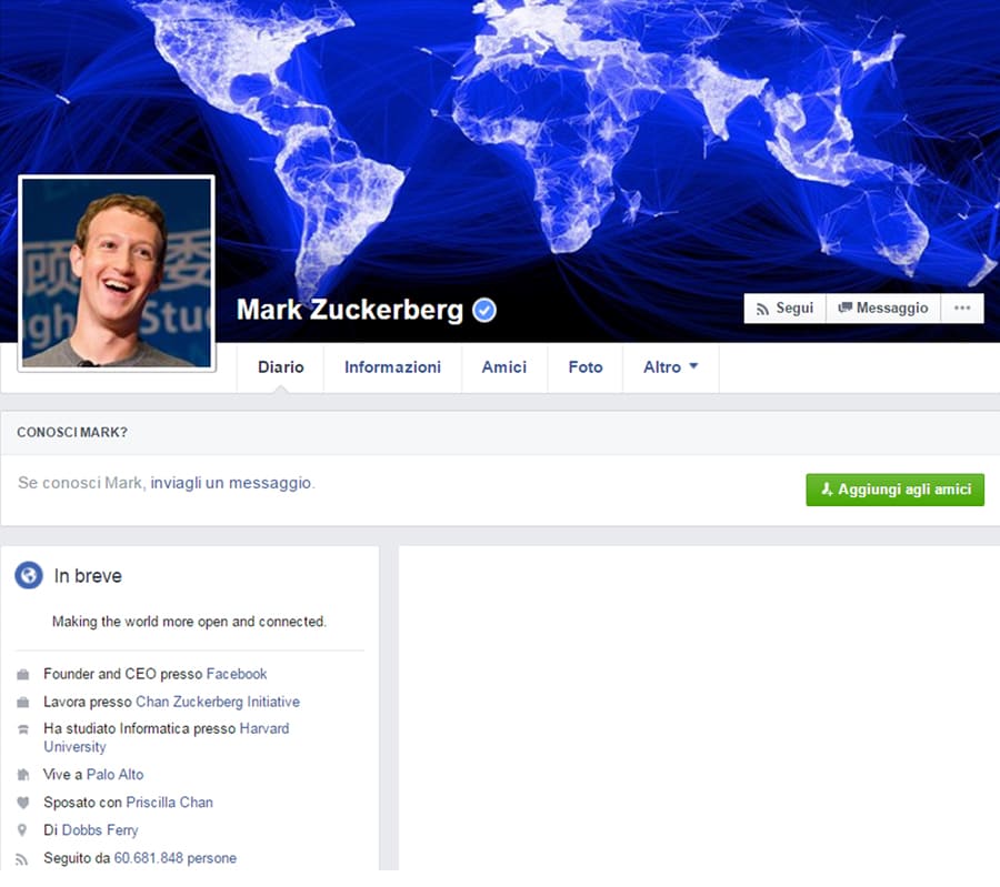 profilo facebook