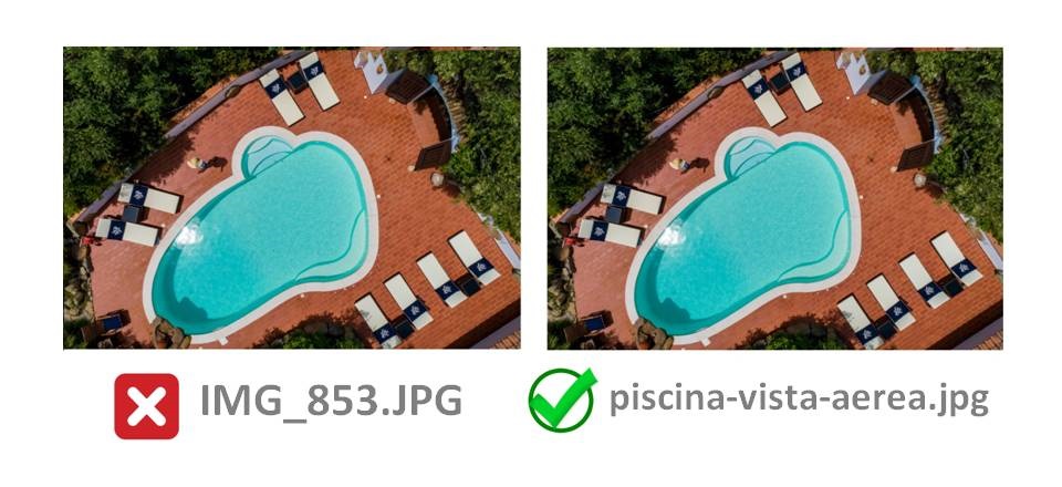 SEO rinominare foto
