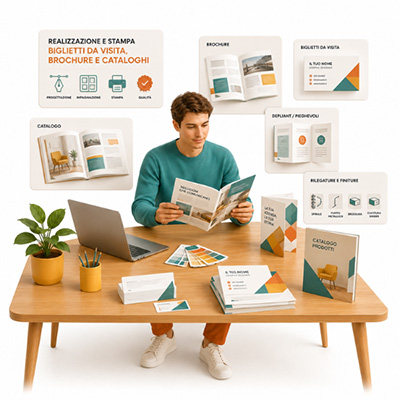 Brochure, Cataloghi E RIVISTE